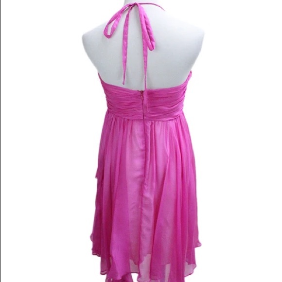 Alice + Olivia Pink Chiffon Dress - Picture 2 of 5